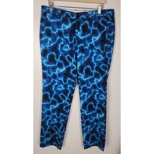 HRESKI Men's Sz. 36x31 Blue Electric Water Golf Pants